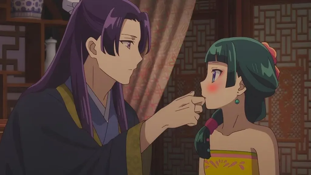 How old is Maomao compared to Jinshi?